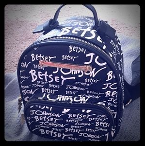 SOLD ⚡Betsey mini logo backpack⚡